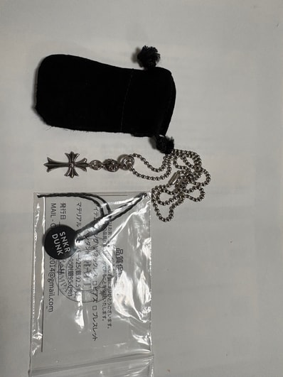 Chrome Hearts 1B TNY CH CRS "Silver"