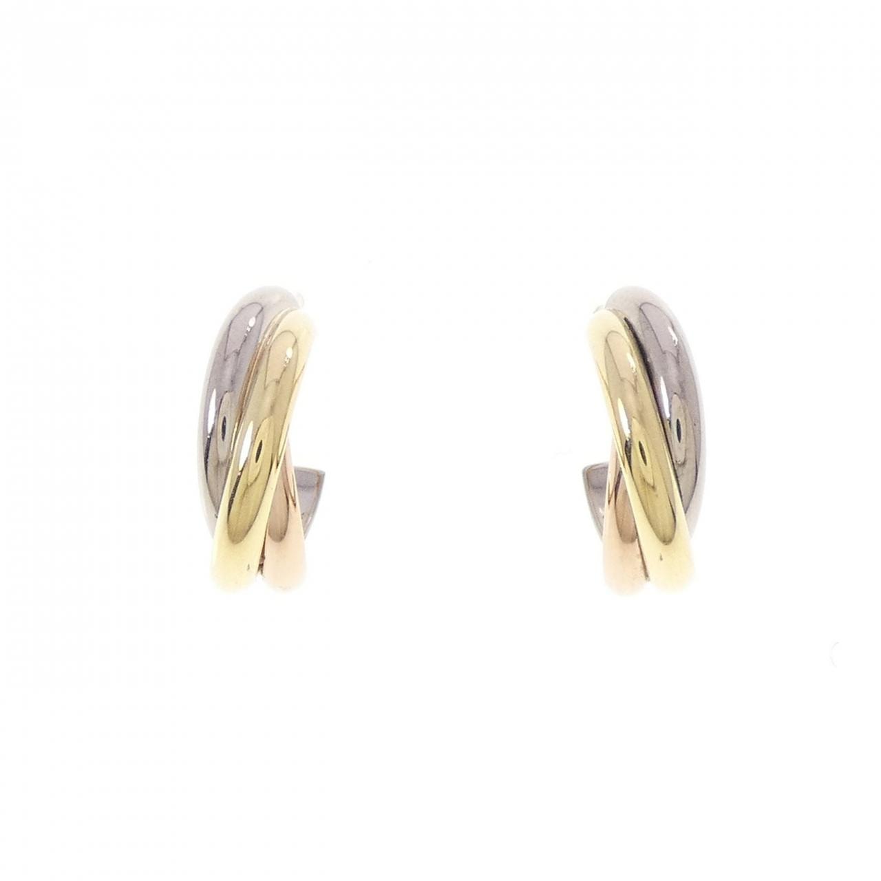 カルティエ トリニティ スモール ピアス