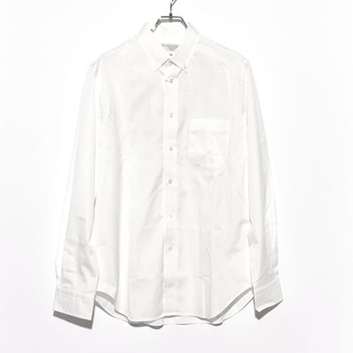 ×TURNBULL &ASSERコットンポケットシャツホワイト