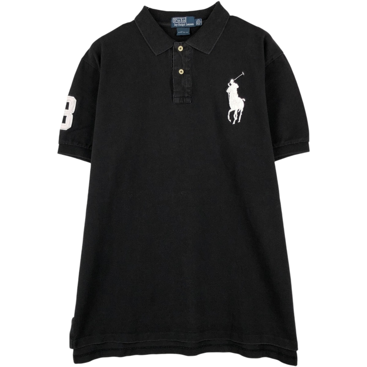 古着 ラルフローレン Ralph Lauren POLO by Ralph Lauren CUSTOM FIT ビッグポニー 半袖 ポロシャツ メンズXXL相当/eaa623072