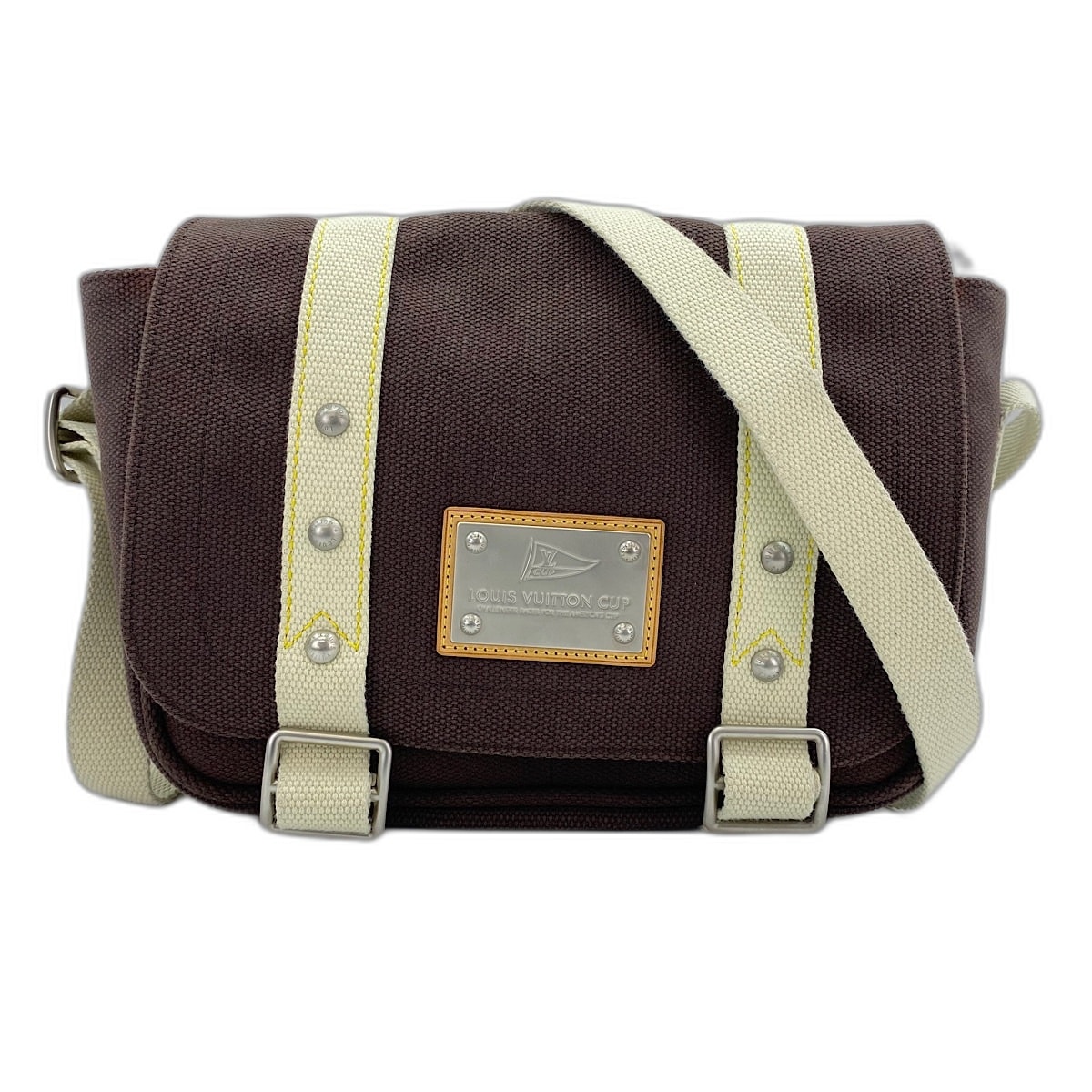 ヴィトン LV ブザス PM ショルダーバッグ キャンバス【中古】