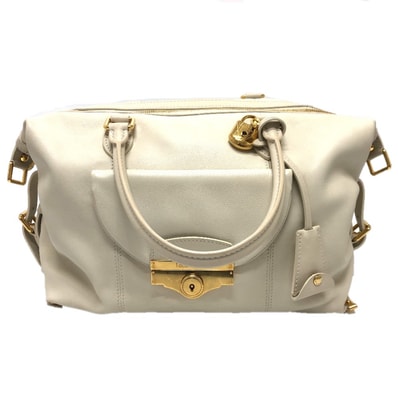 ルイヴィトン LOUIS VUITTON サック ルイ サックルイ SPO スペシャルオーダー カバン バック バッグ トートバッグ ボストンバッグ レザー ホワイト