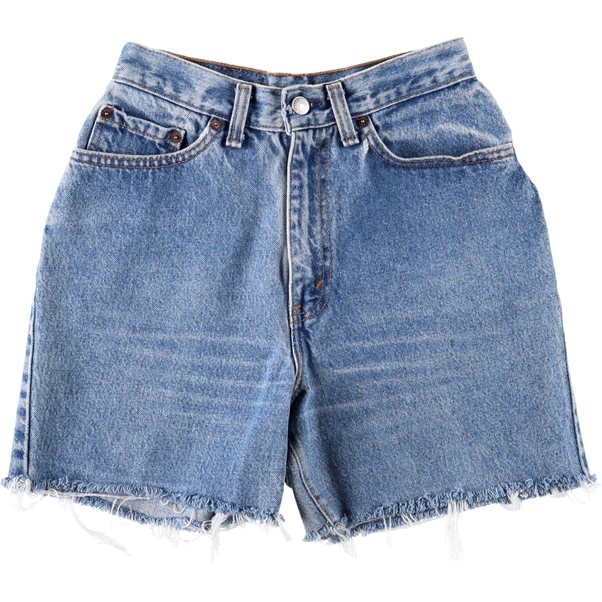 古着 90年代 リーバイス Levi's 17505-1230 カットオフ デニムショーツ ショートパンツ USA製 レディースM(w26)相当 ヴィンテージ/eaa659013