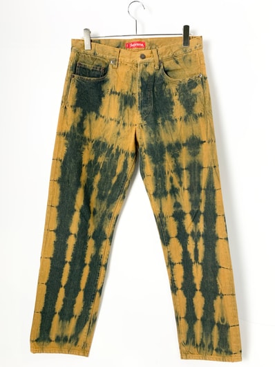Supreme Regular Jean "Dyed Rust"(22FW)