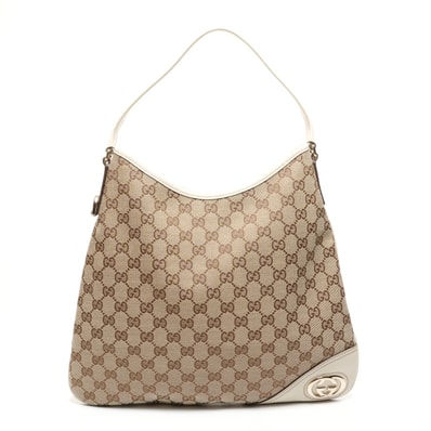 グッチ GUCCI GGキャンバス ショルダーバッグ【中古】