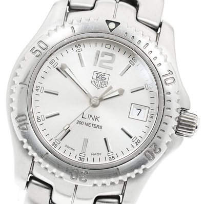 タグホイヤー リンク デイト WT1212-0 クォーツ メンズ 【中古】