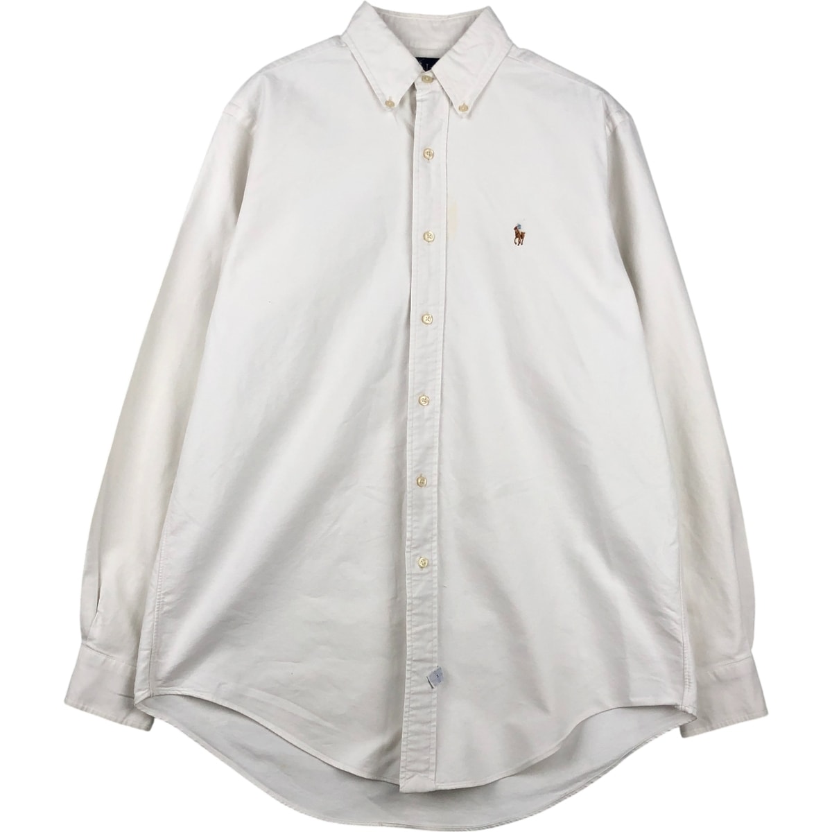 古着 ラルフローレン Ralph Lauren 長袖 ボタンダウンシャツ メンズM相当/eaa615235