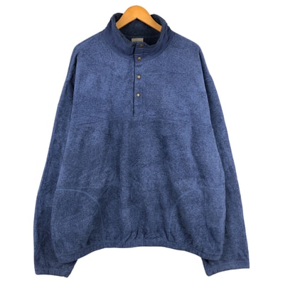 古着 エルエルビーン L.L.Bean ハーフスナップ フリースプルオーバー USA製 メンズXL相当/eaa605439