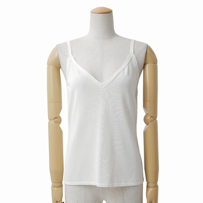 ■美品■HERMES エルメス タンクトップ サイズLA ノースリーブ ニット ブランド古着【中古】20260608/RA9682