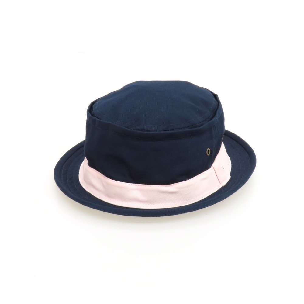 【中古】ジャーナルスタンダード レリューム JOURNAL STANDARD relume ツイルテラピンチハット ポークパイハット 帽子 ネイビー【サイズF】【メンズ】