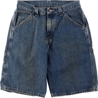 古着 リー Lee デニムペインターショーツ ハーフパンツ メンズw31相当/eaa578305