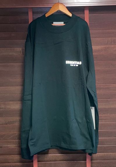 FEAR OF GOD ESSENTIALS LS TEE "Stretch Limo"