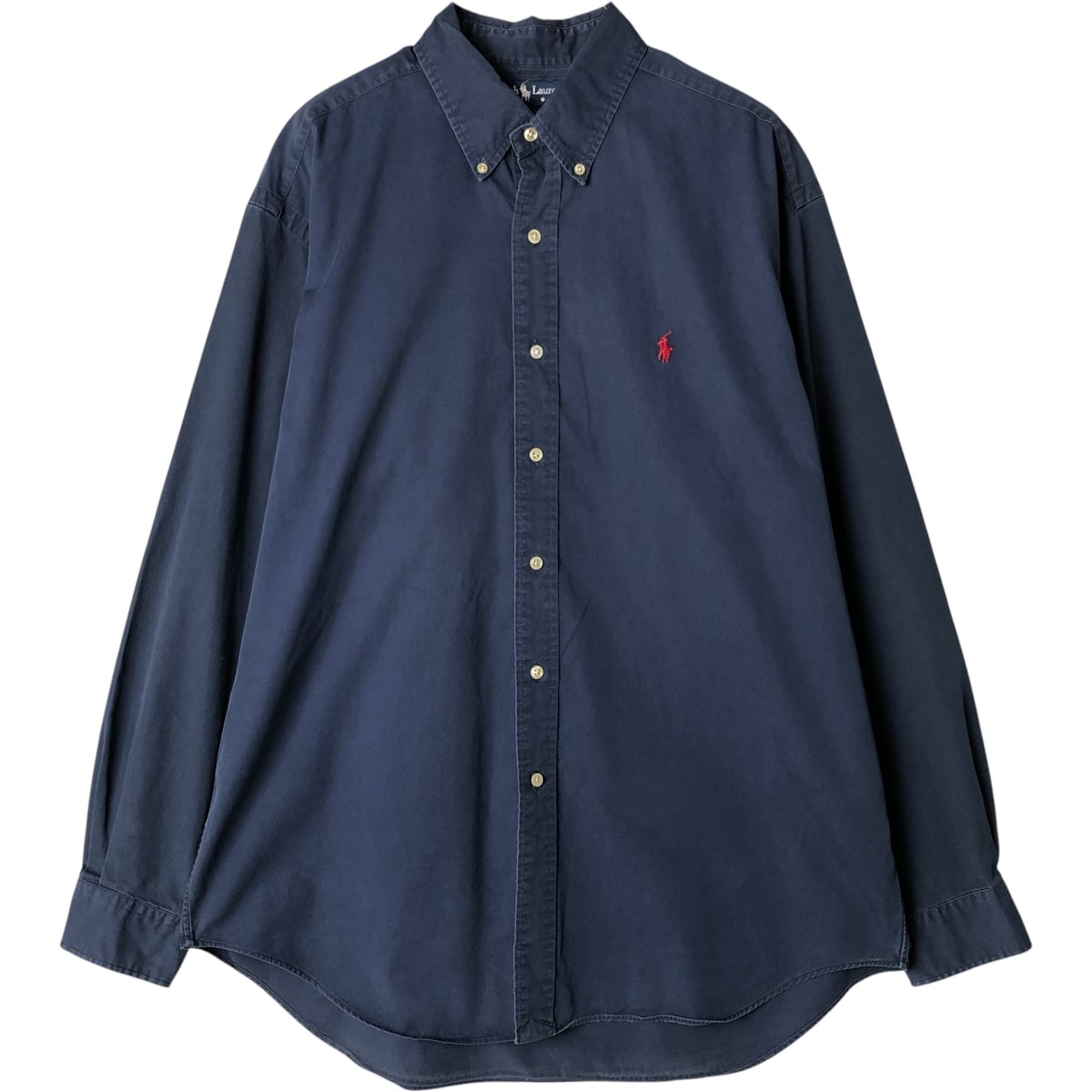 古着 ラルフローレン Ralph Lauren BLAKE 長袖 ボタンダウンシャツ メンズL相当/eaa578066