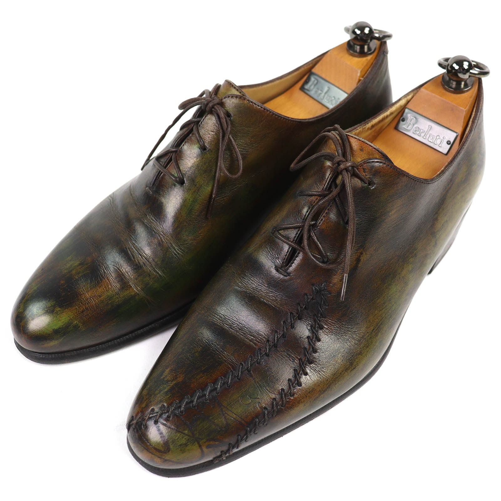 良品 ベルルッティ ラピエセルプリゼ スクリット カリグラフィ シューズ 5.5