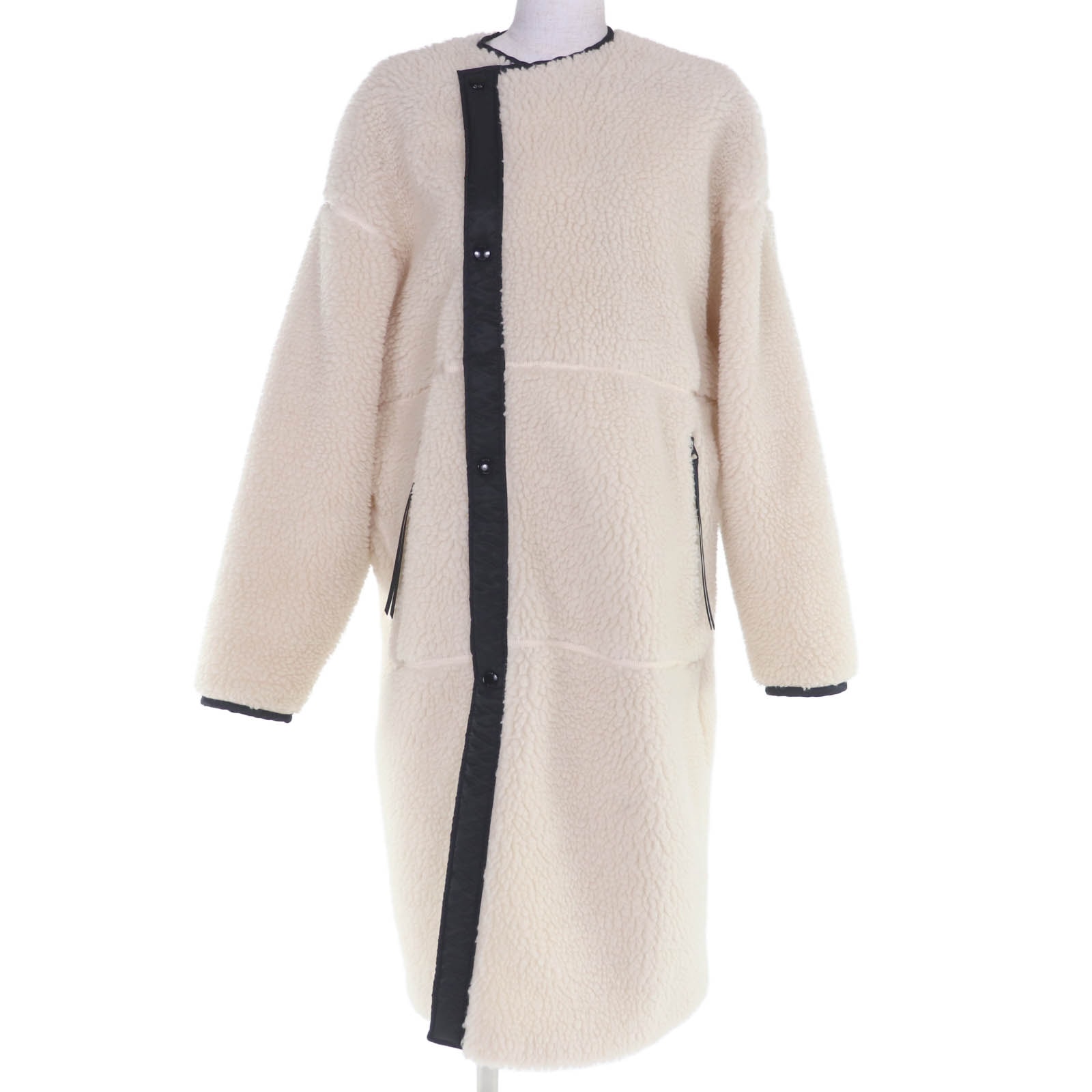 極美品 ハイク コート ホワイト レディース 2 182-17175