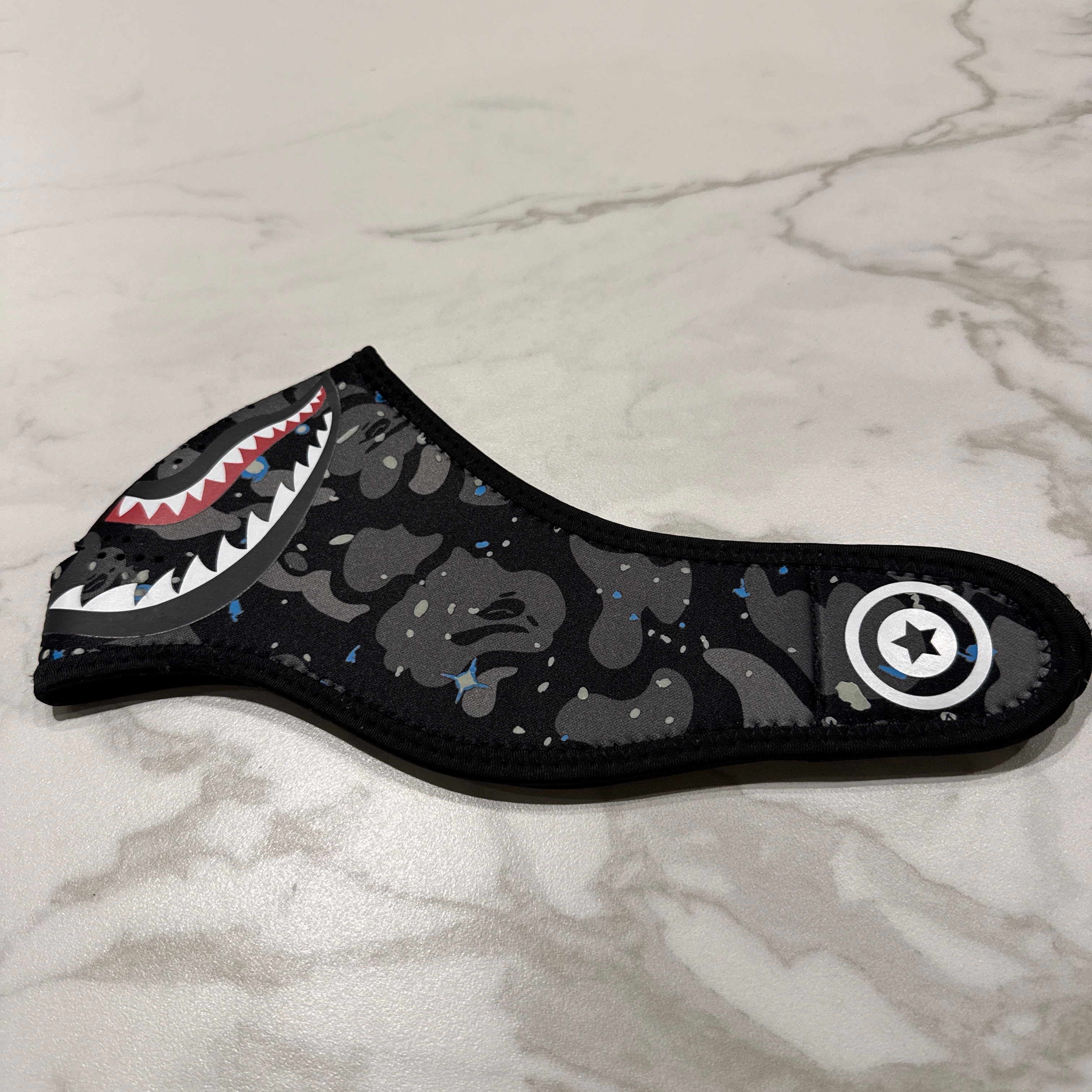 A BATHING APE「SPACE CAMO SHARK MASK」