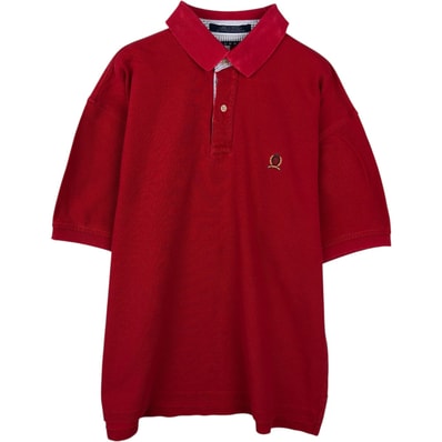 古着 90年代~ トミーヒルフィガー TOMMY HILFIGER 半袖 ポロシャツ メンズM相当 ヴィンテージ/eaa643576