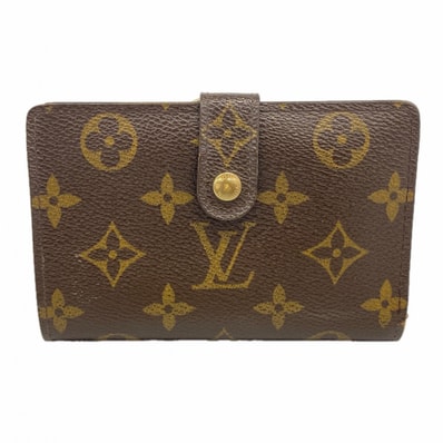 【6dd4247】ルイヴィトン 財布 モノグラム ポルトモネビエヴィエノワ M61663 ブラウン【中古】レディース