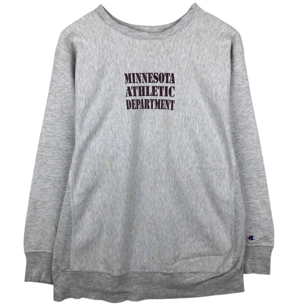 古着 80年代 チャンピオン Champion REVERSE WEAVE リバースウィーブ トリコタグ 3連プリント カレッジスウェットシャツ トレーナー USA製 メンズXXL相当 ヴィンテージ/evb034528
