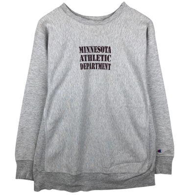 古着 80年代 チャンピオン Champion REVERSE WEAVE リバースウィーブ トリコタグ 3連プリント カレッジスウェットシャツ トレーナー USA製 メンズXXL相当 ヴィンテージ/evb034528