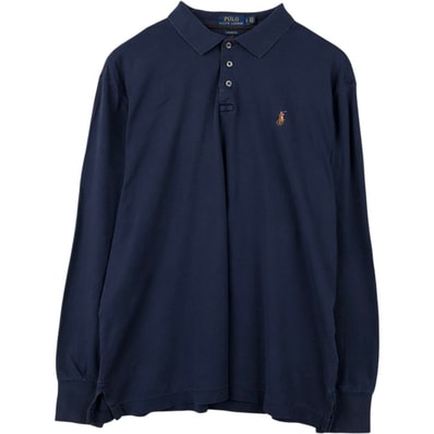 古着 ラルフローレン Ralph Lauren POLO RALPH LAUREN CLASSIC FIT 長袖 ポロシャツ メンズL相当/eaa667150