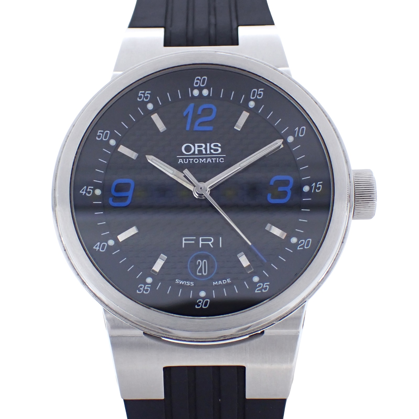 ORIS オリス  ウィリアムズ F1チーム デイデイト カーボンブルー  7560  メンズ 腕時計