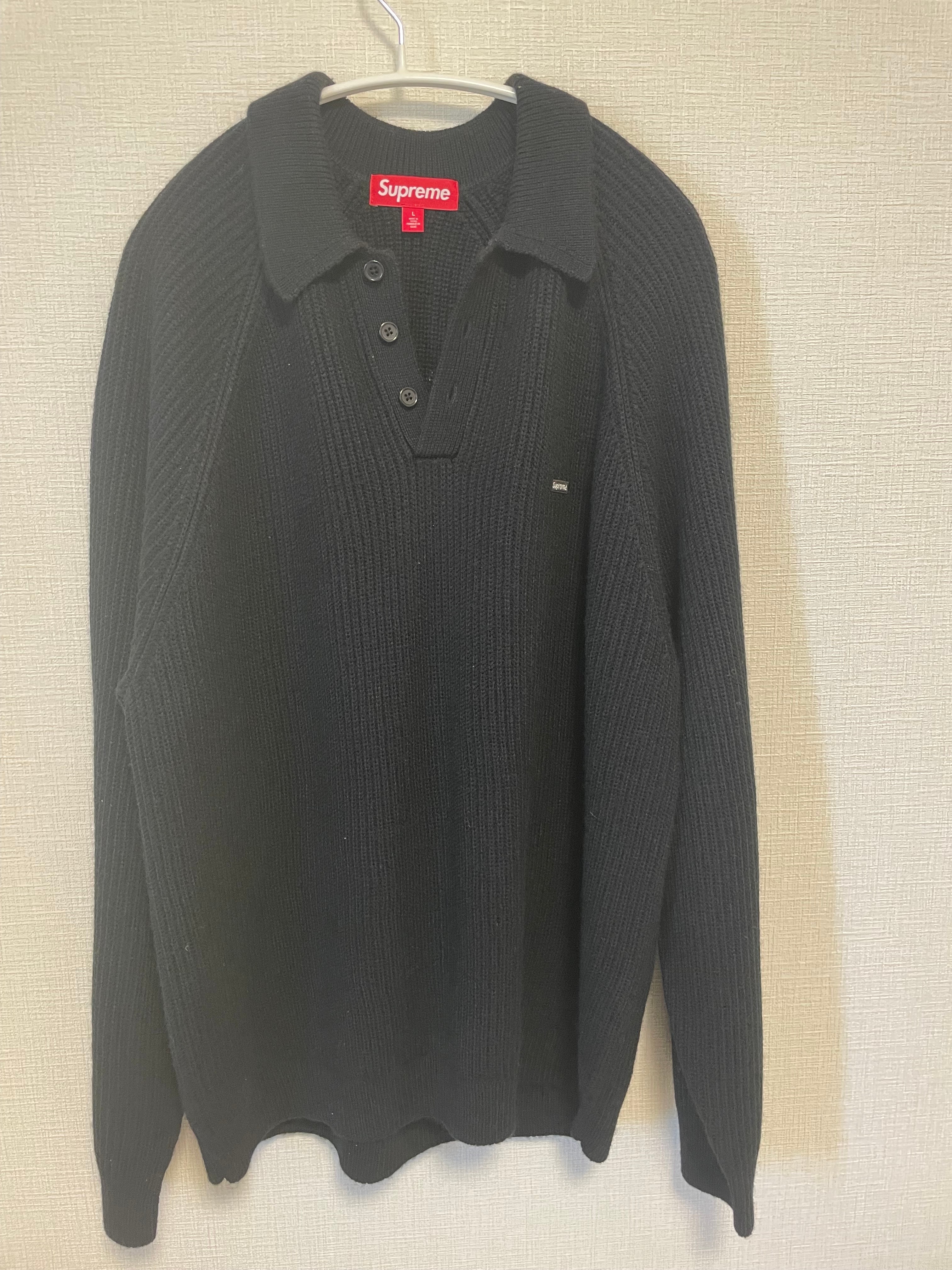 Supreme Small Box Polo Sweater 