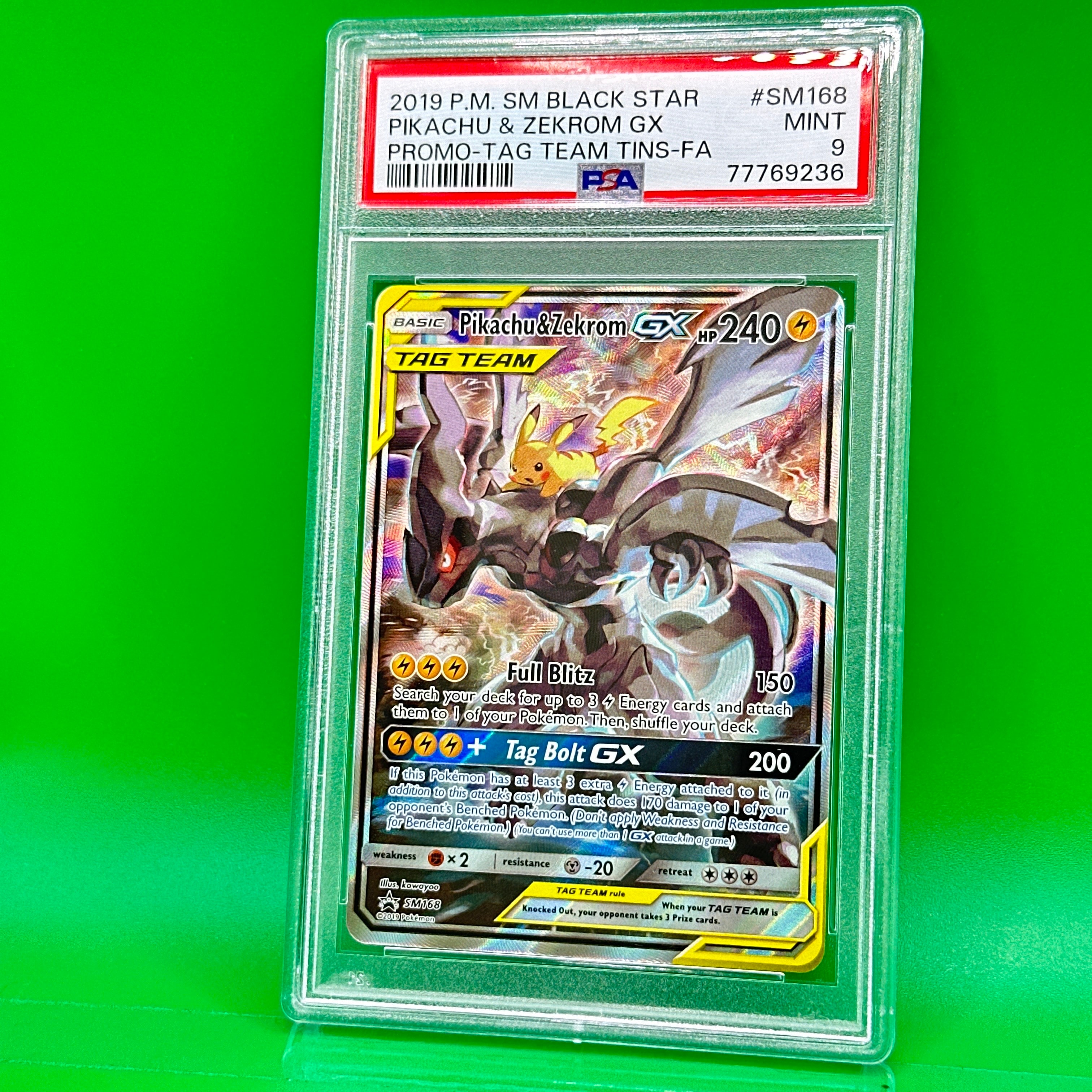 ピカチュウ&ゼクロムGX P [SM168]【英語版】(サン&ムーン「プロモーションカード」)