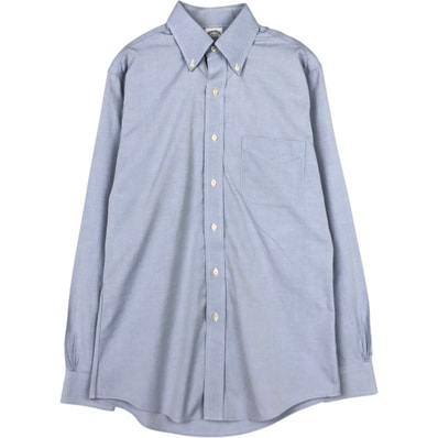古着 ブルックスブラザーズ Brooks Brothers Est.1818 REGENT 長袖 ボタンダウンシャツ メンズS相当/eaa673001