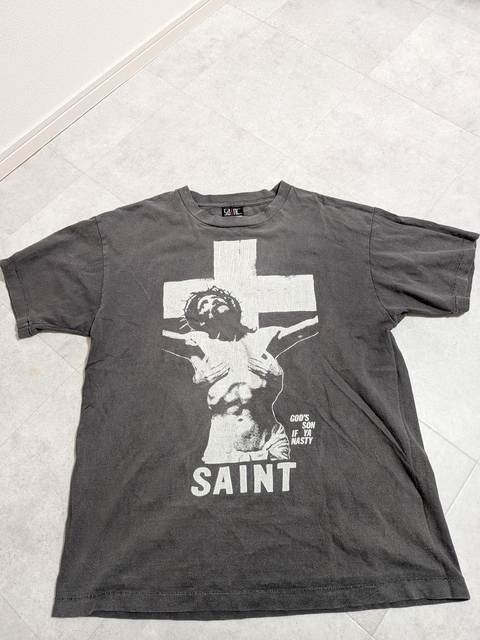 SAINT Mxxxxxx DMJ S/S Tee "Black"