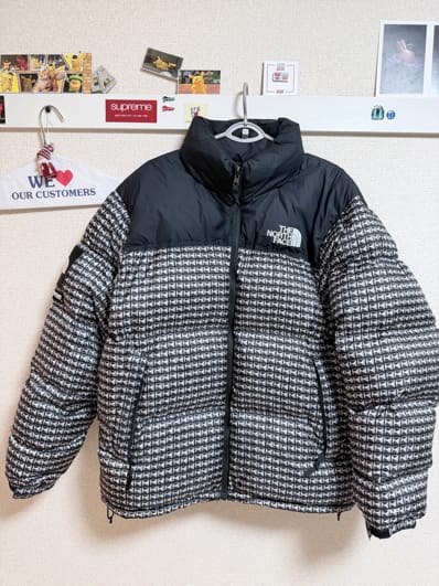 Supreme x The North Face Studded Nuptse Jacket "Black"