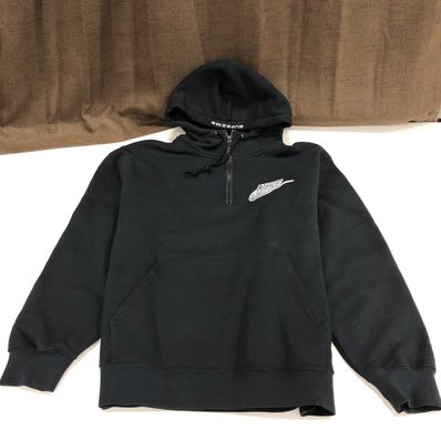 Supreme / Nike® Half Zip Hooded Sweatshirt "Black"