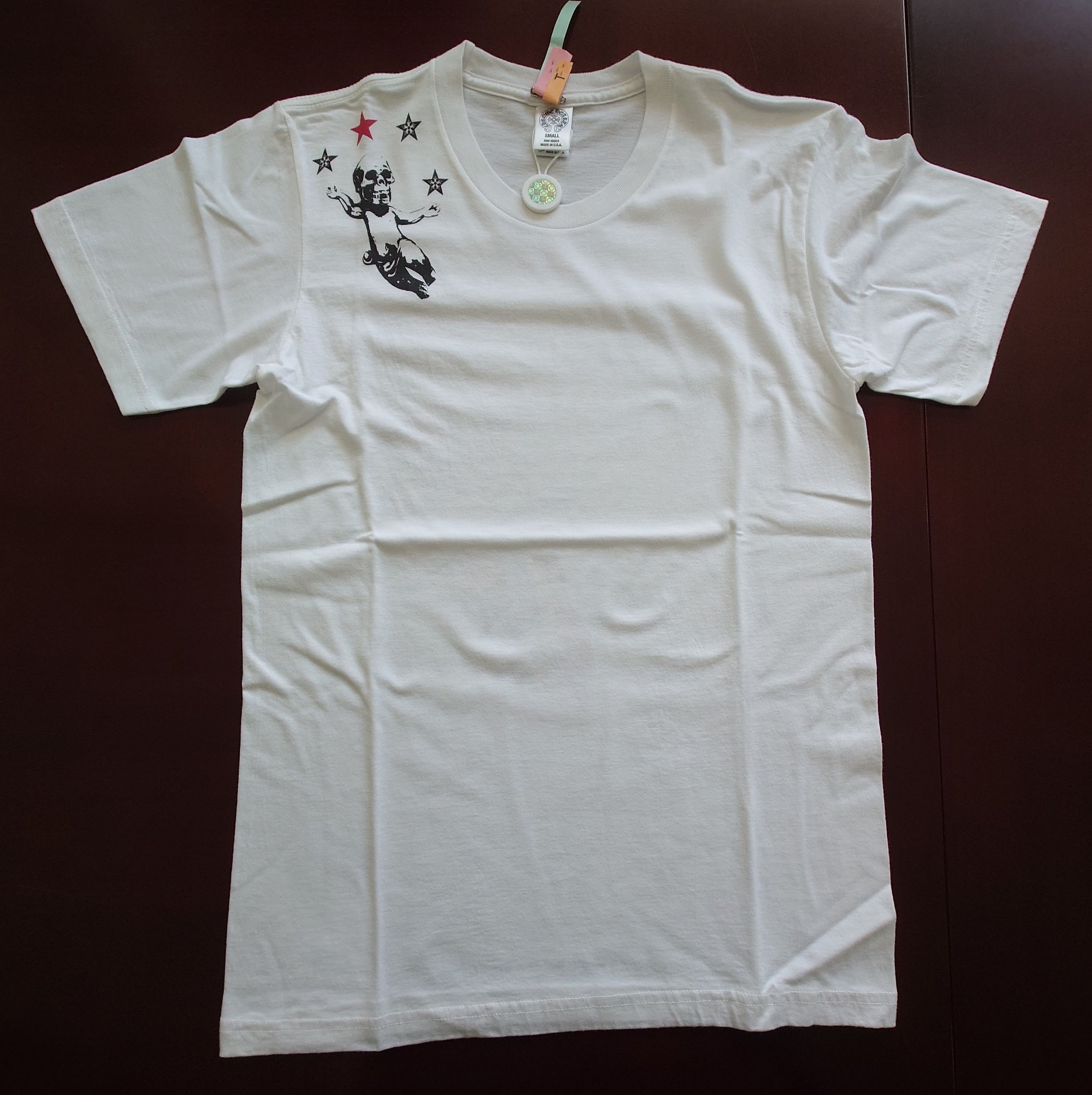 Chrome Hearts Foti Skeleton Print T-Shirt "White"