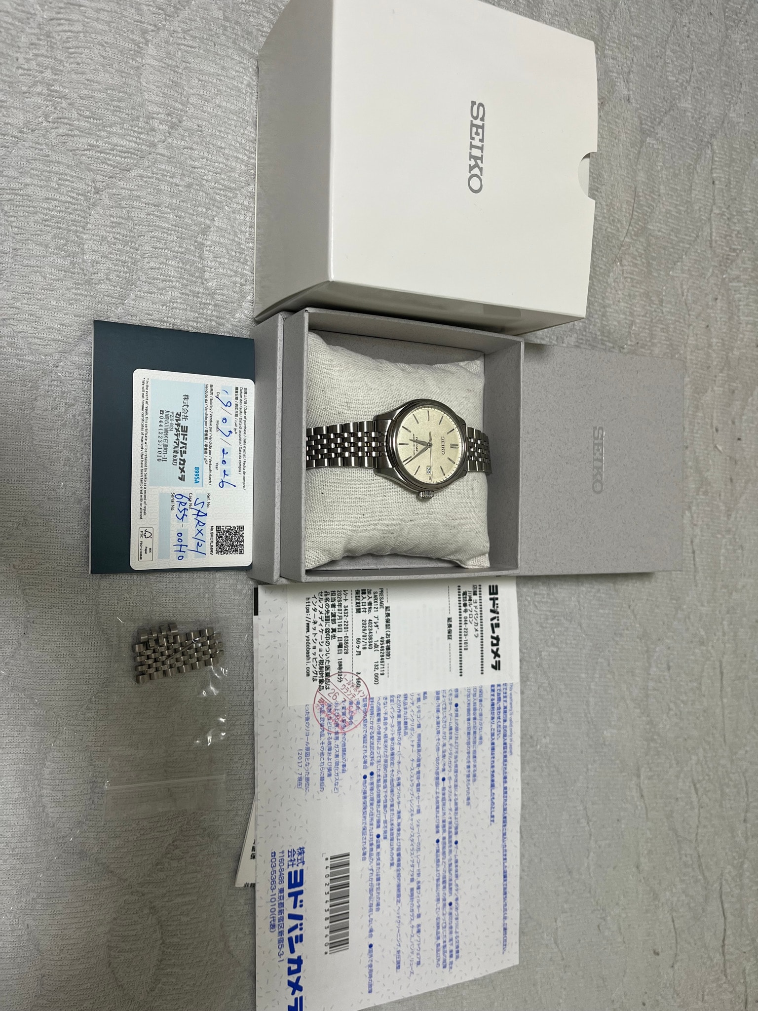SEIKO Presage Classic Series Seiko Global Brand Core Shop Exclusive Model SARX121