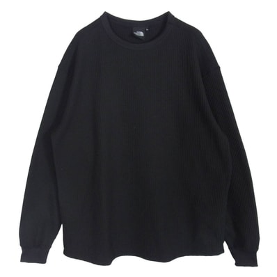 The North Face Long Sleeve Warm Waffle Crew "Black"