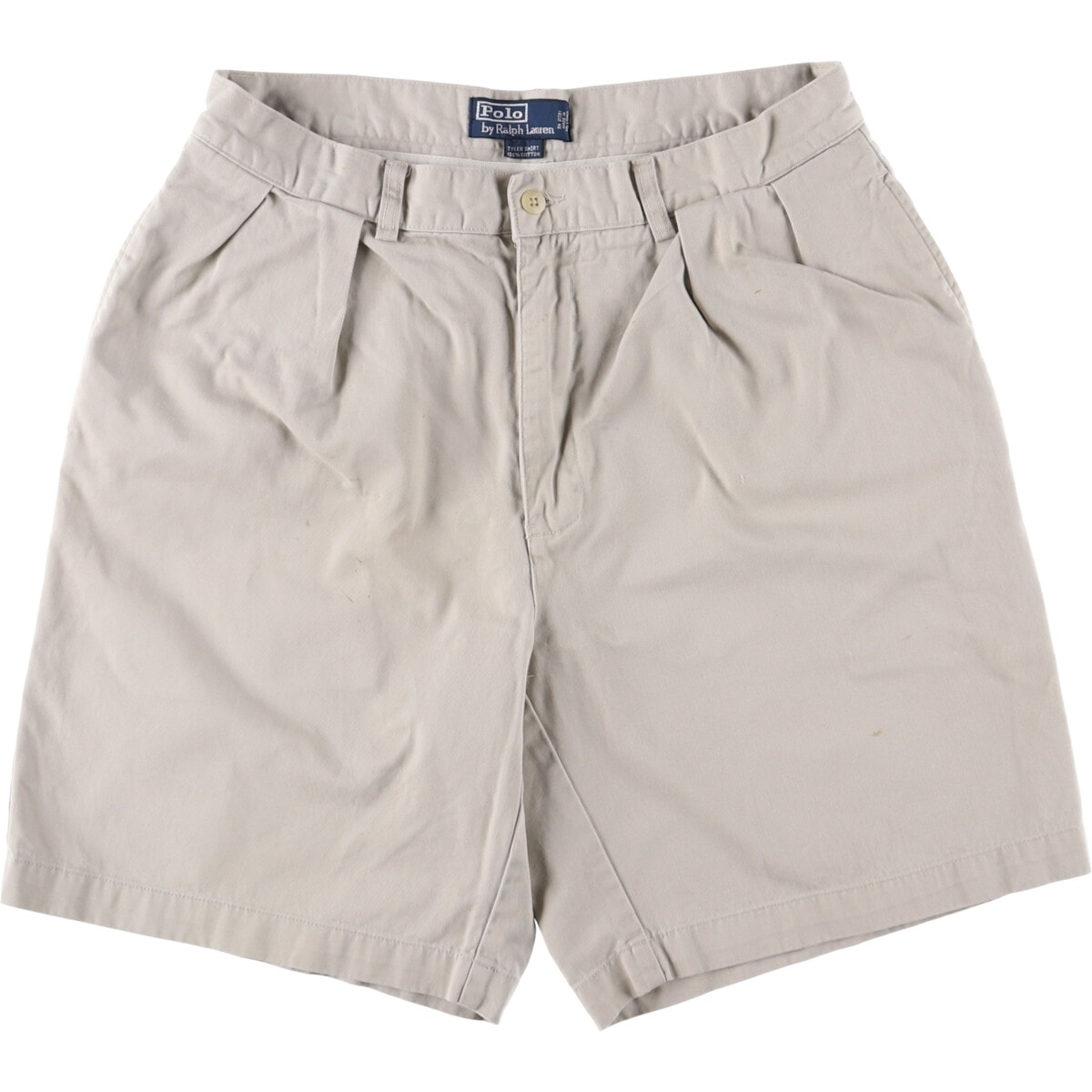 古着 ラルフローレン Ralph Lauren POLO by Ralph Lauren TYLER SHORT ツータック チノショーツ ショートパンツ メンズw32相当/eaa556788