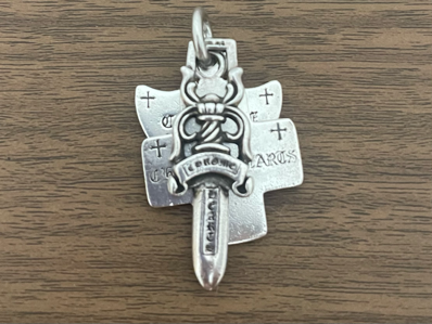 Chrome Hearts 3 Trinkets Pendant "Silver"