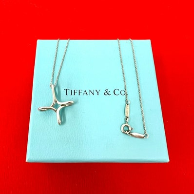 TIFFANY&Co. ティファニー インフィニティ クロス ネックレス シルバー925 ネックレス シルバー
78567