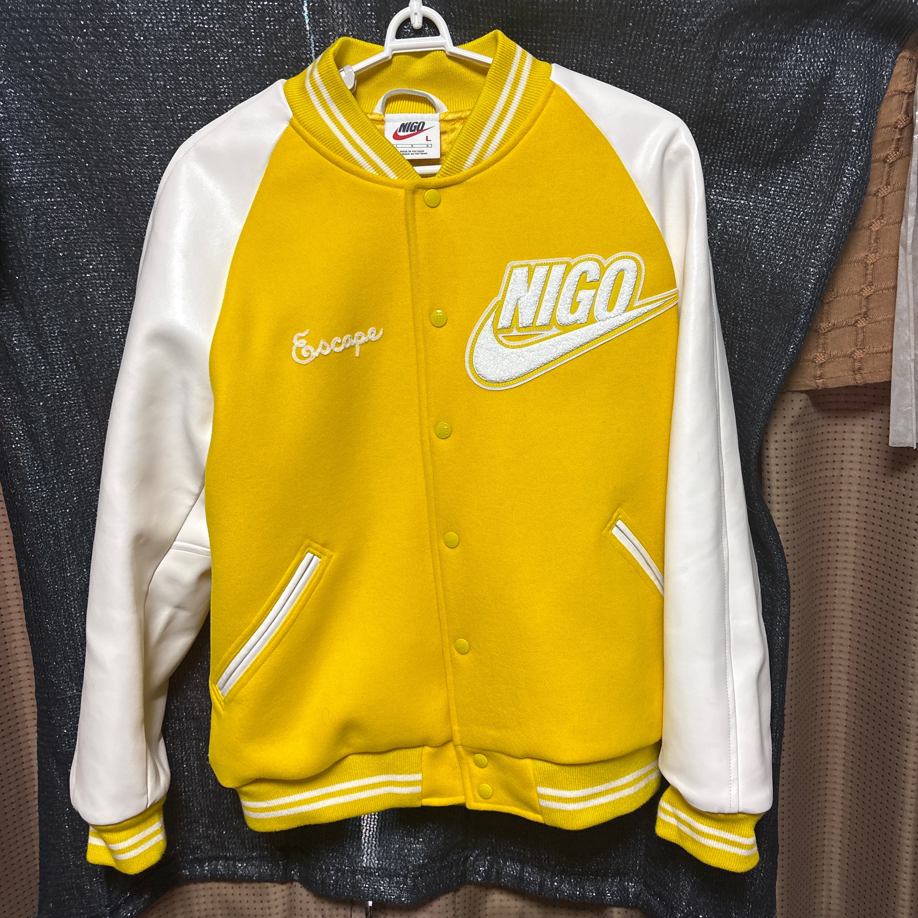 NIGO x Nike NRG Varsity Jacket "Yellow" (NIGO)