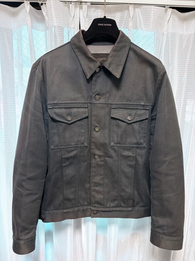Supreme / Louis Vuitton Jacquard Denim Trucker Jacket "Camo"