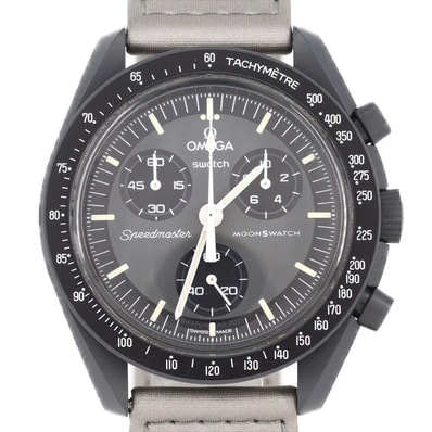 スウォッチ スウォッチxオメガ・ミッショントゥマーキュリー SO33A100 バイオセラミック クォーツ