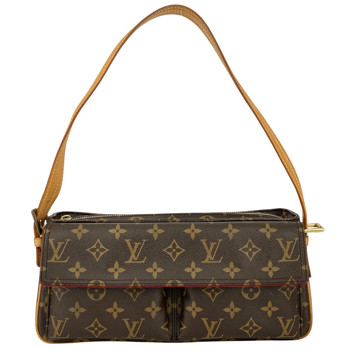 LOUIS VUITTON ルイ・ヴィトン ヴィバシテMM ワンショルダー ショルダーバッグ M51164 モノグラム ブラウン  レディース【中古】