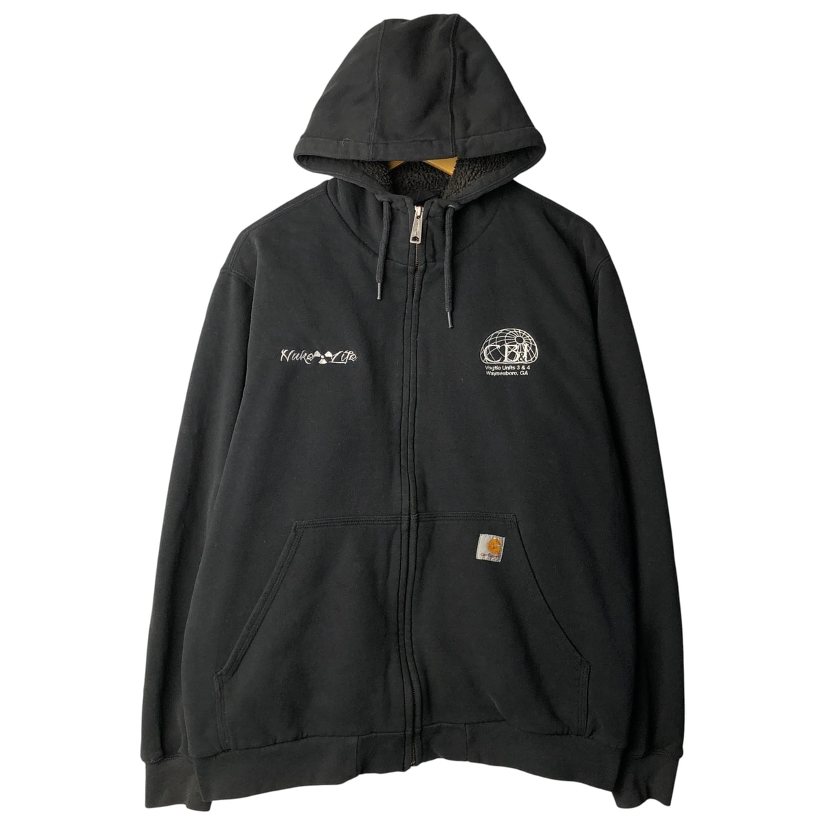 古着 カーハート Carhartt スウェットフルジップパーカー メンズL相当/eaa596199