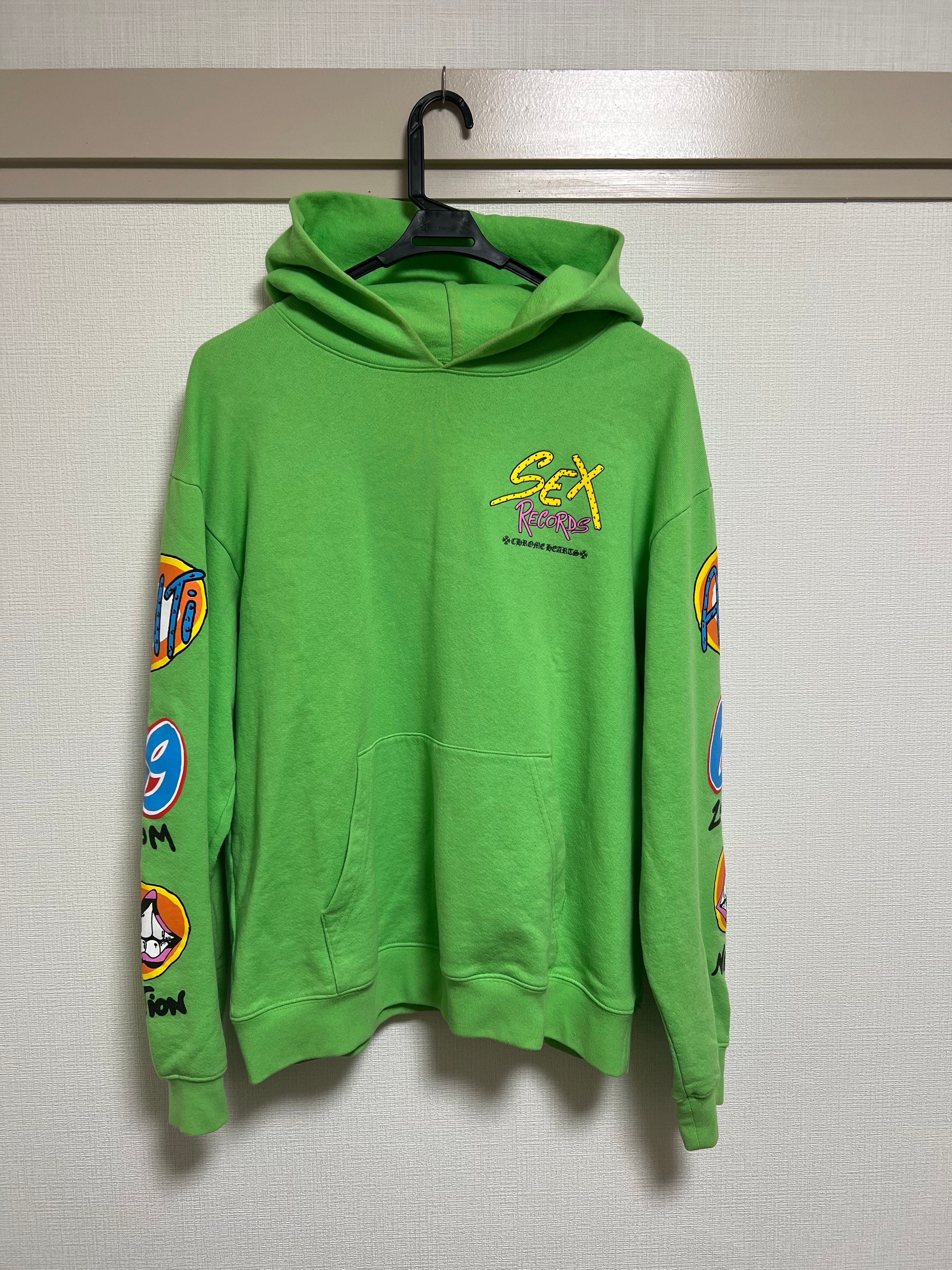 Chrome Hearts Matty Boy Sex Records Hoodie "Citrus"