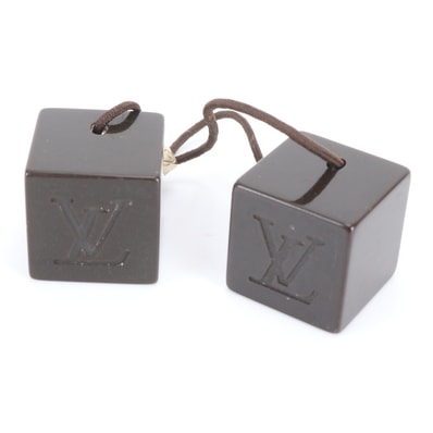 ルイヴィトン ヘアキューブ ヘアゴム LVロゴ おしゃれ ファッション