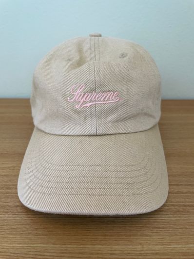 Supreme Washed Twill 6-Panel "Beige"
