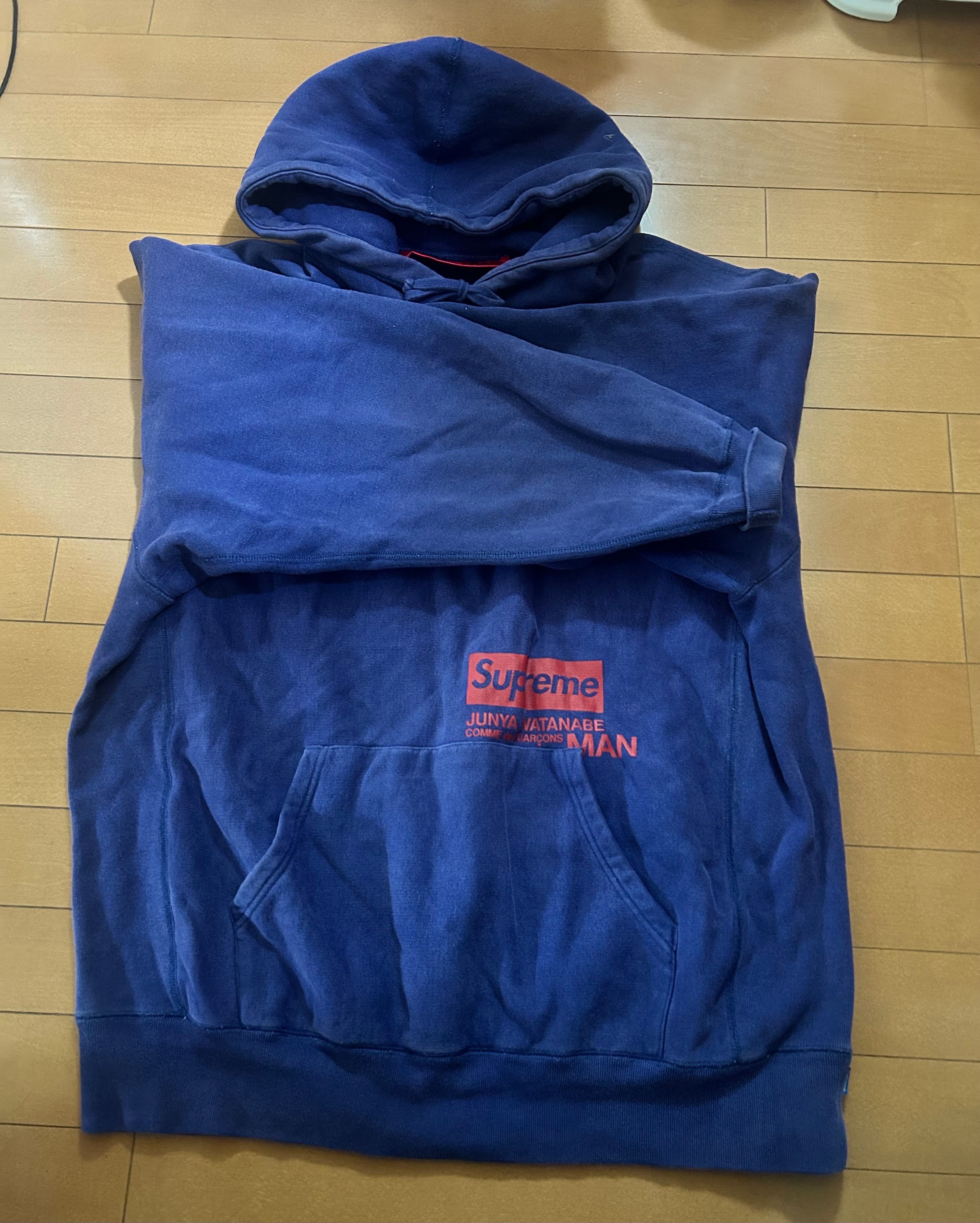Supreme / JUNYA WATANABE COMME des GARCONS MAN Hooded Sweatshirt "Royal"