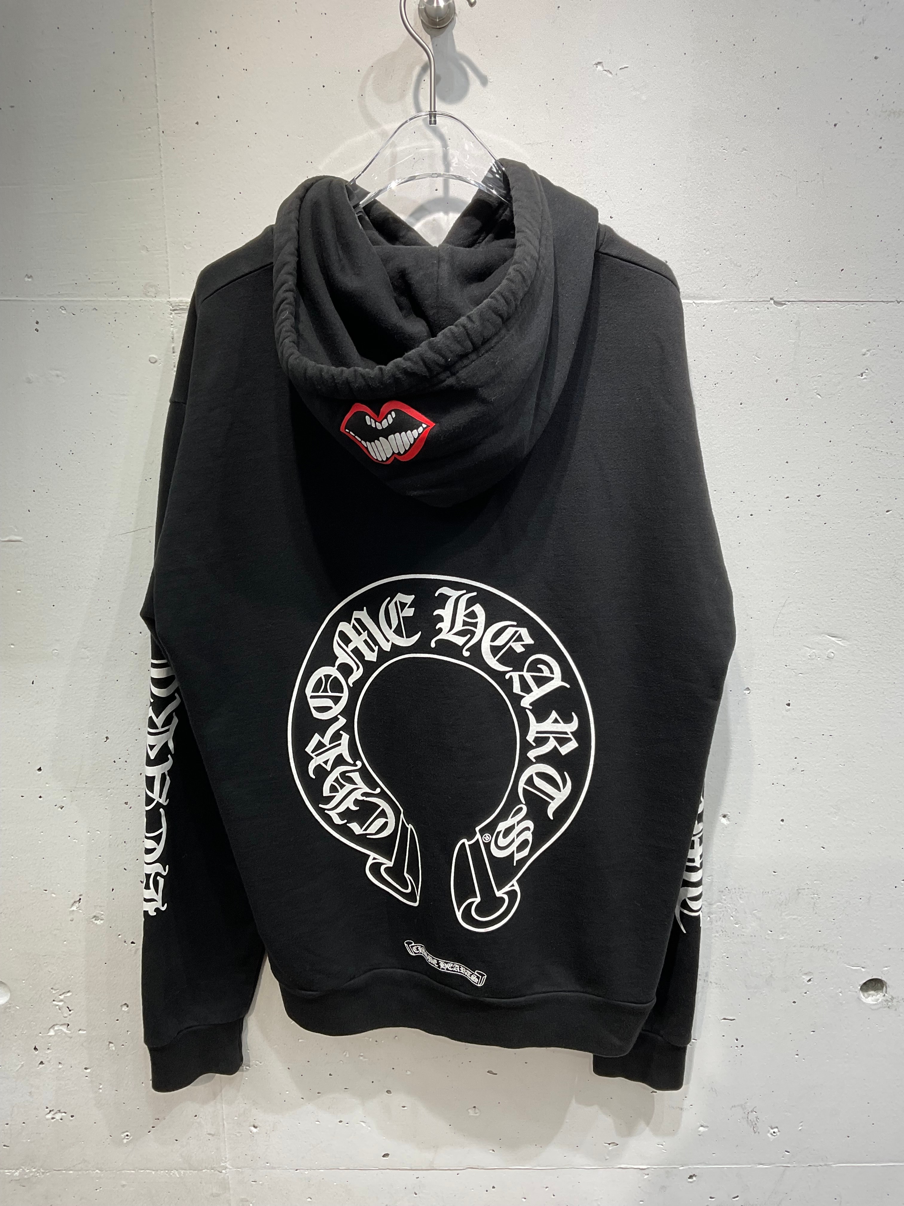 Chrome Hearts Matty Boy Chomper Horseshoe Hoodie "Black"