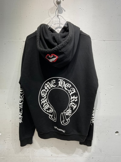 Chrome Hearts Matty Boy Chomper Horseshoe Hoodie "Black"