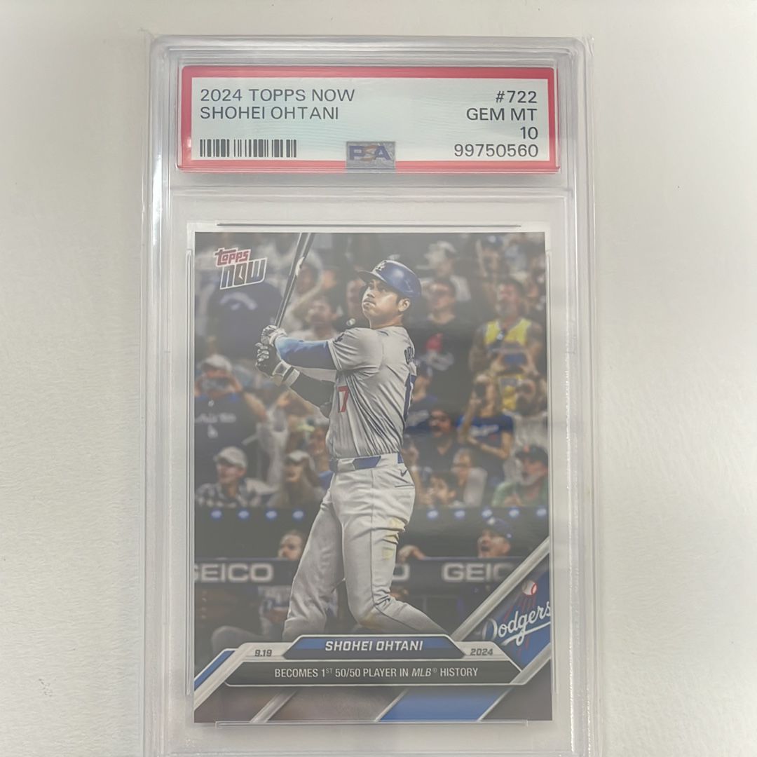 大谷翔平 [722](2024 MLB トップスナウカード「50/50 Club 9/19/24」)